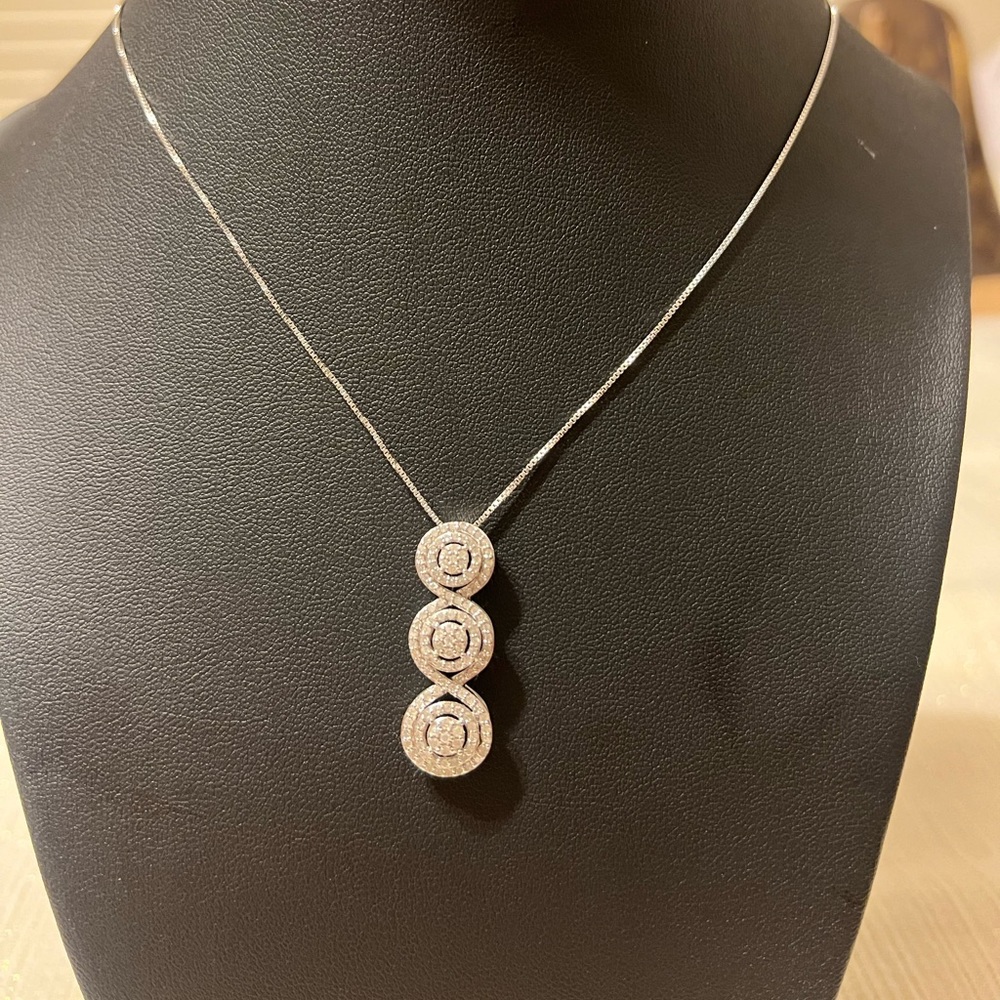 .75 CTW Natural Diamond Necklace